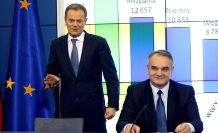 Donald Tusk i Waldemar Pawlak