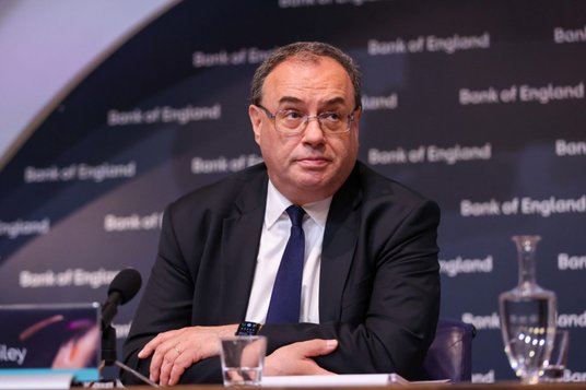 Andrew Bailey, prezes Banku Anglii. Fot. Hollie Adams/Bloomberg