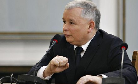 Jarosław Kaczyński podczas przesłuchania przed komisją hazardową