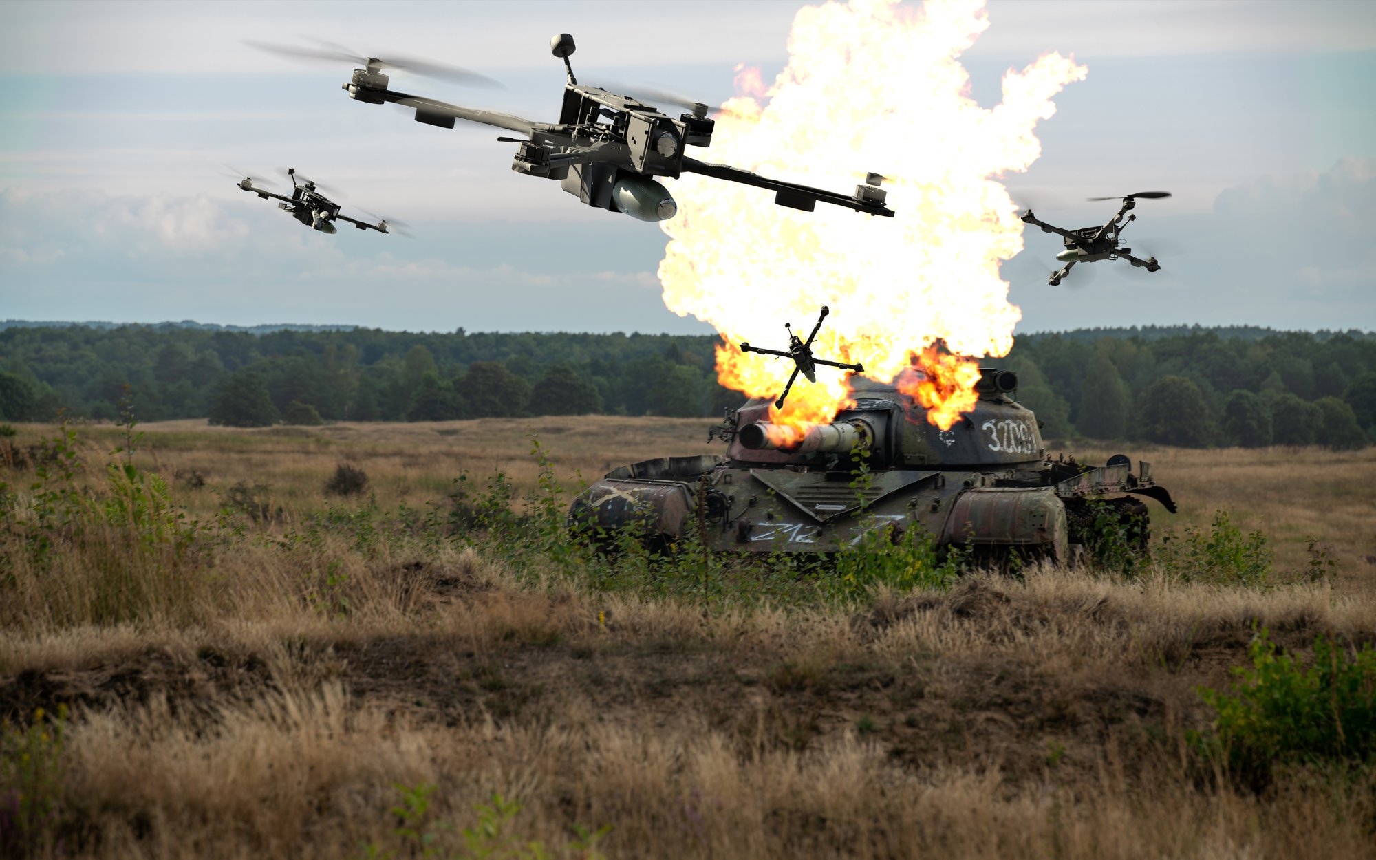 Koniec baterii w dronach. Chiński pomysł może dać im „nieskończony lot”