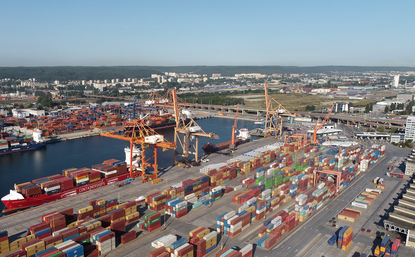 W polskich portach więcej kontenerów