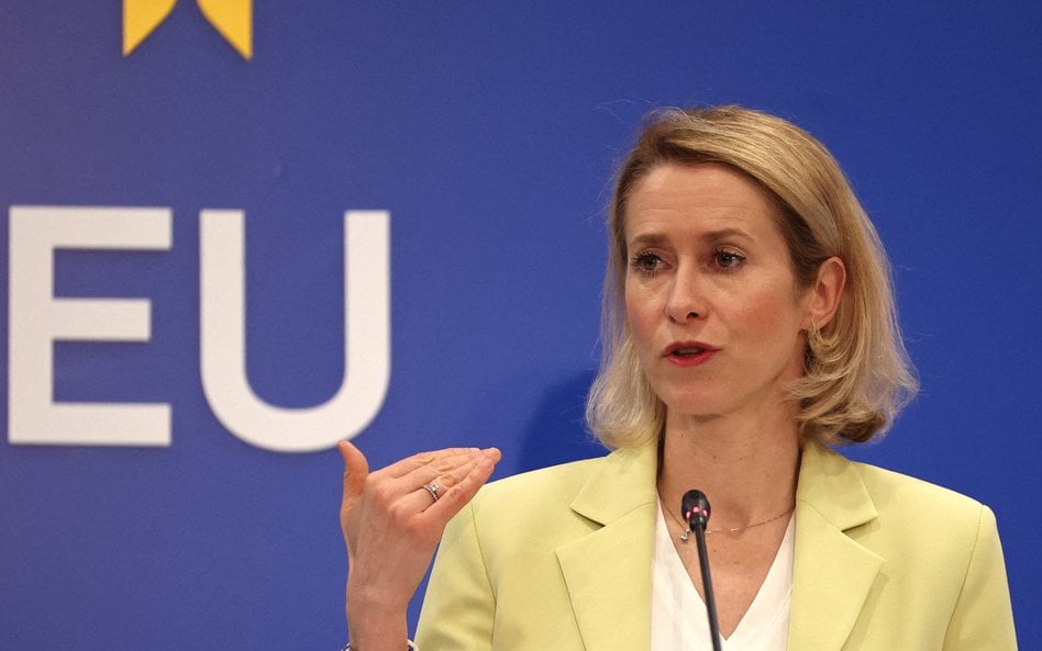 Szefowa unijnej dyplomacji Kaja Kallas