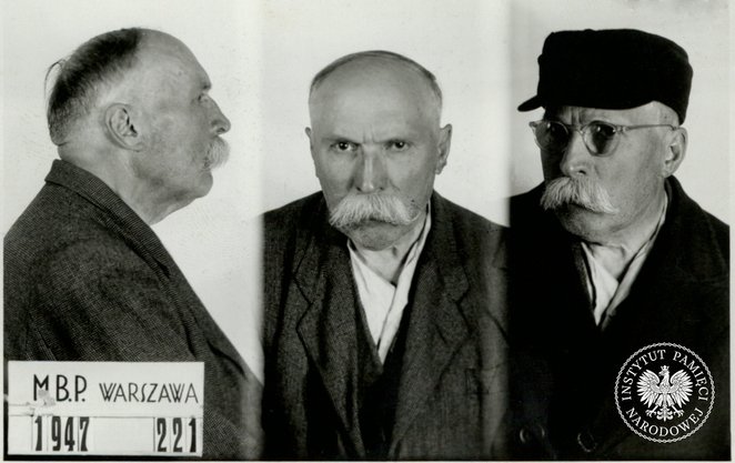 Kazimierz Pużak po zatrzymaniu przez MBP w 1947 roku