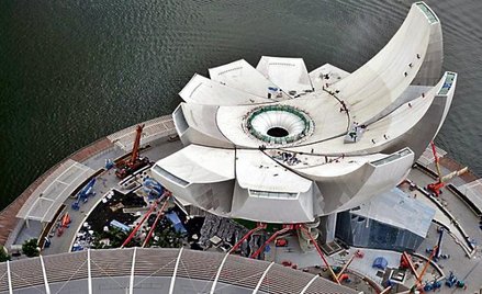 ArtScience Museum w Singapurze (proj. Moshe Safdie)