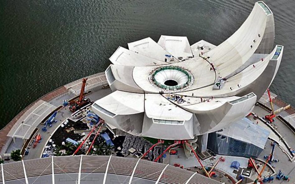 ArtScience Museum w Singapurze (proj. Moshe Safdie)