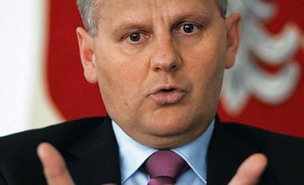 Minister Skarbu Państwa Aleksander Grad