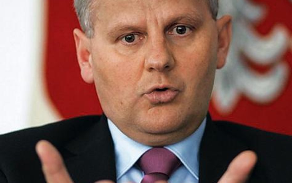 Minister Skarbu Państwa Aleksander Grad