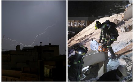 Burze nad Polską, szukanie ofiar w Kolumbii i wielki pożar w Rosji