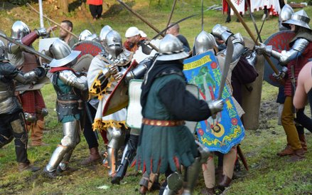 Oblężenie Kożuchowa 1476 rekonstrukcja bitwy.