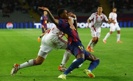 Liga Mistrzów. Sześć goli Barcelony, Szczęsny ratował ją już w 18. sekundzie