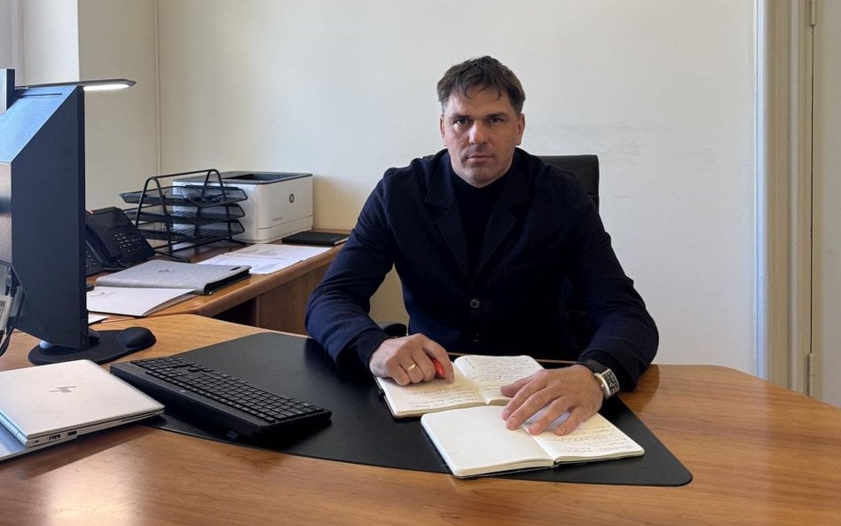 Ignotas Adomavičius, były minister kultury Litwy