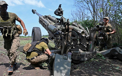 Ukraina potrzebuje więcej ciężkiej broni z Zachodu, by przejść do kontrofensywy. Na zdjęciu: ukraińs