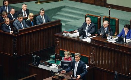 25 czerwca 2014 r., Sejm. Dyskusja po tym, jak premier Donald Tusk przedstawił sytuację bieżącą w sp