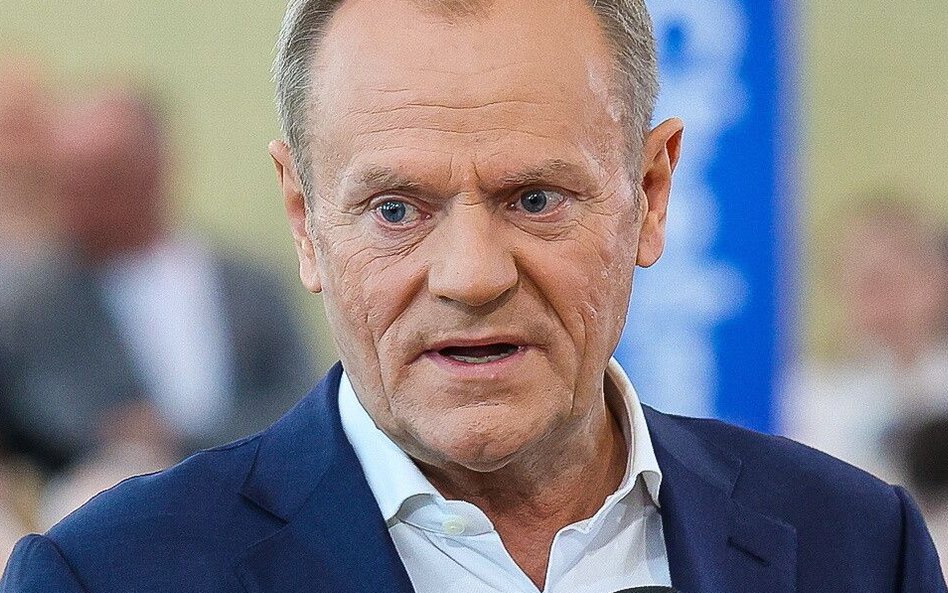 Przewodniczący Platformy Obywatelskiej Donald Tusk