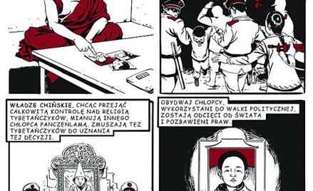 „Tybet. Historie prawdziwe“, czyli komiksowa pomoc i nauka