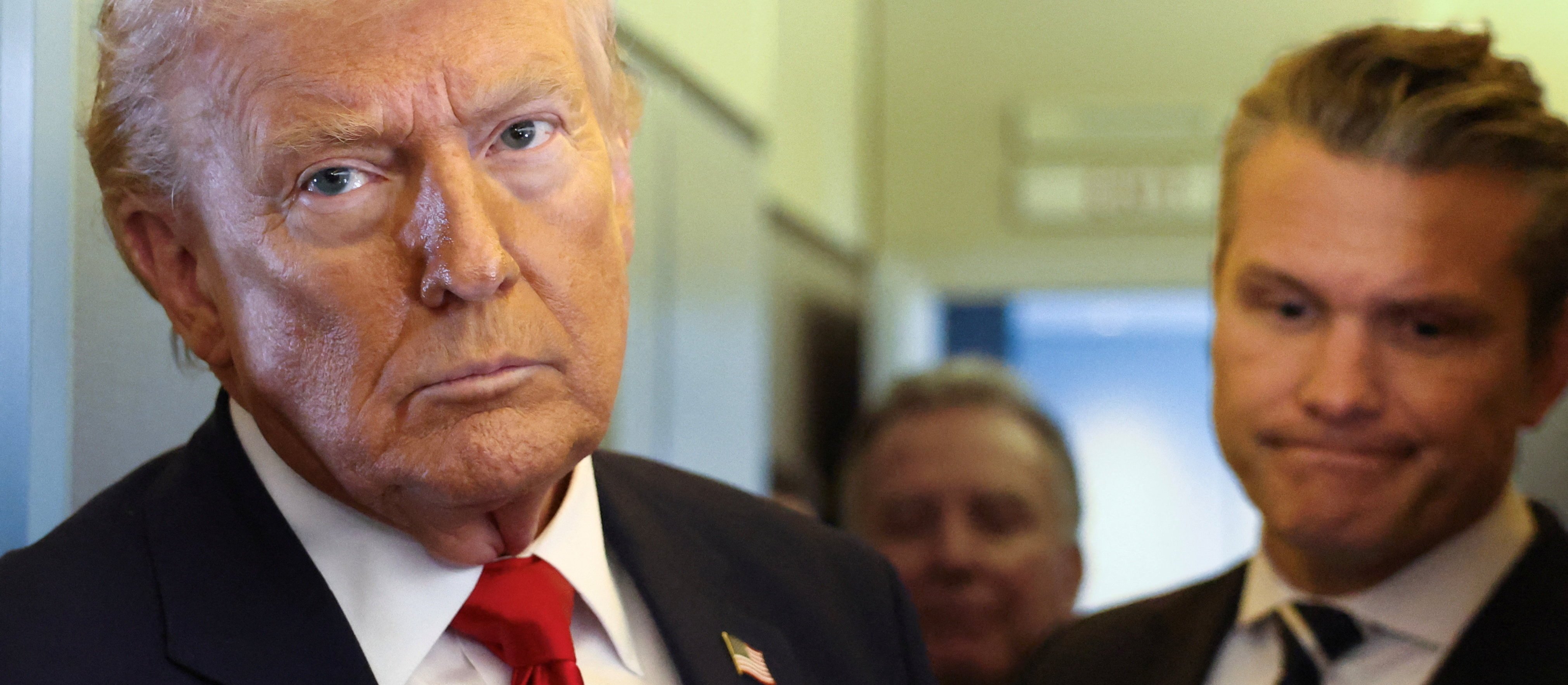 Czy USA wyślą wojska do Iranu? Trump zostawia otwartą furtkę