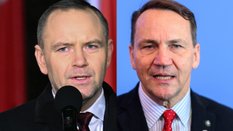 Karol Nawrocki i Radosław Sikorski