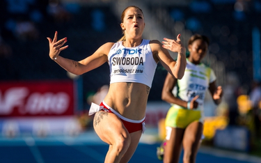 Ewa Swoboda wicemistrzynią świata juniorek w biegu na 100 metrów