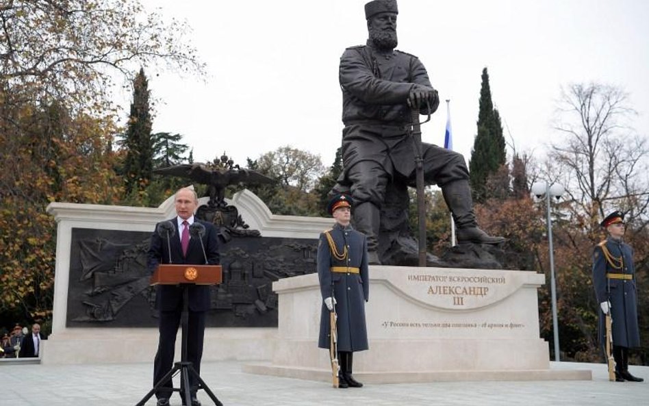 Prezydent Rosji Władimir Putin w Liwadii