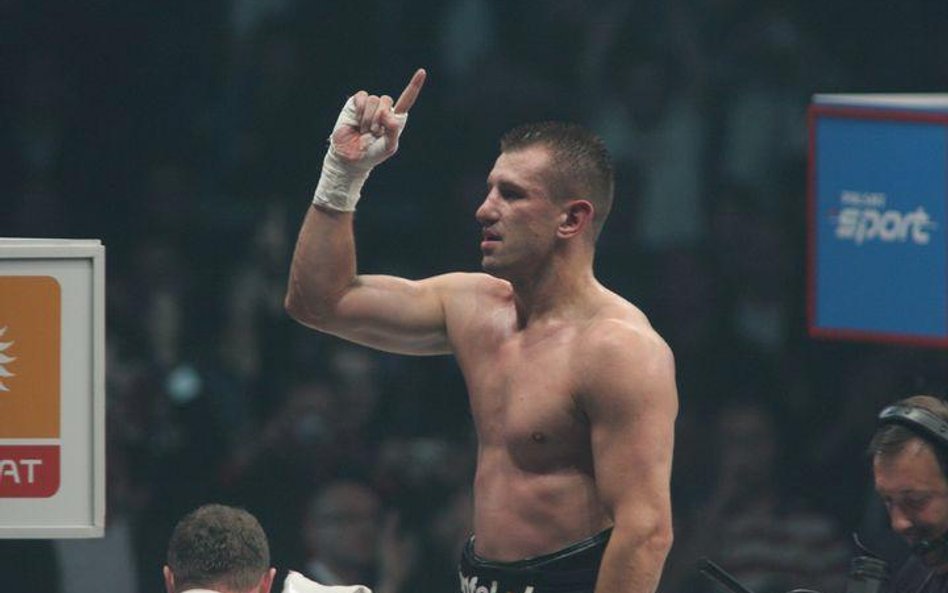 Tomasz Adamek po walce z Andrzejem Gołotą