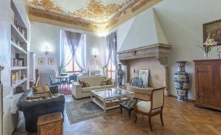 Apartament Leonarda da Vinci znajduje się w średniowiecznej części Bolonii.