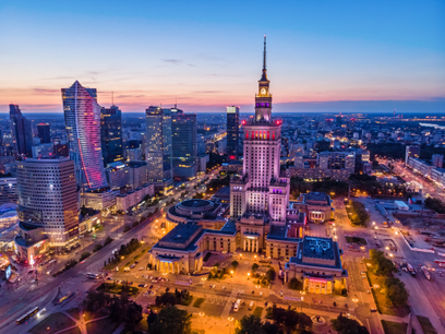 Warszawa zajmuje drugie miejsce pod względem przeciętnych zarobków w kraju