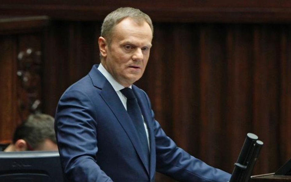 Tusk złożył wniosek o wotum zaufania