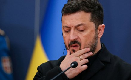 Prezydent Ukrainy Wołodymyr Zełenski