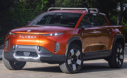 Fisker Alaska ma finalnie nosić nazwę Kayak i jest elektrycznie napędzanym pick-up'em