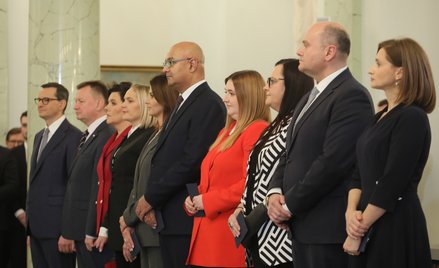 Uroczystość powołania i zaprzysiężenia Rady Ministrów