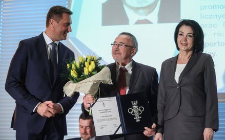 dr hab. prof. nadz. Halina Zdebska-Biziewska, Adam Krzesiński, dr. Jerzy Królikowski