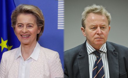 Ursula von der Leyen i Janusz Wojciechowski