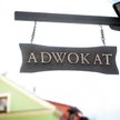 Adwokat - szyld w Toruniu