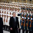 Prezydenci Jair Bolsonaro i Xi Jinping w Pekinie