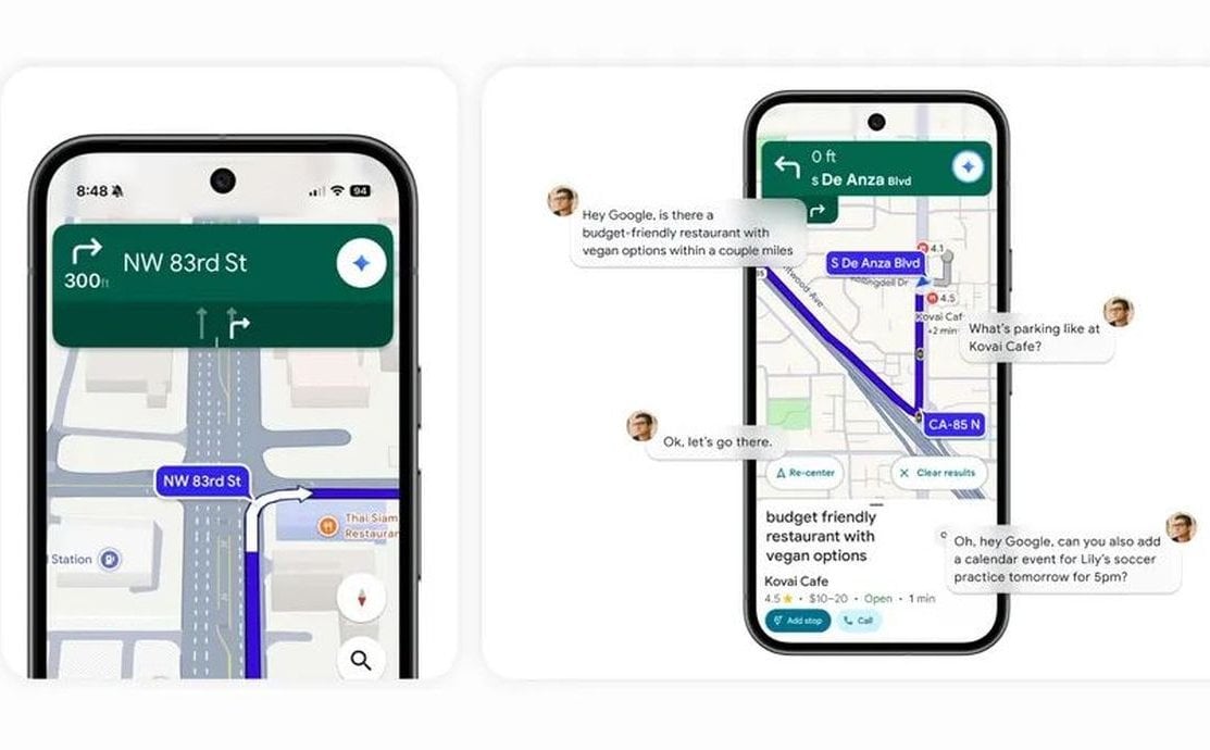 Sztuczna inteligencja wesprze Mapy Google. „Jak przyjaciel na miejscu pasażera”