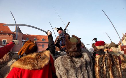 Zamek w Tykocinie jest miejscem licznych rekonstrukcji historycznych nawiązujących do przeszłości wa