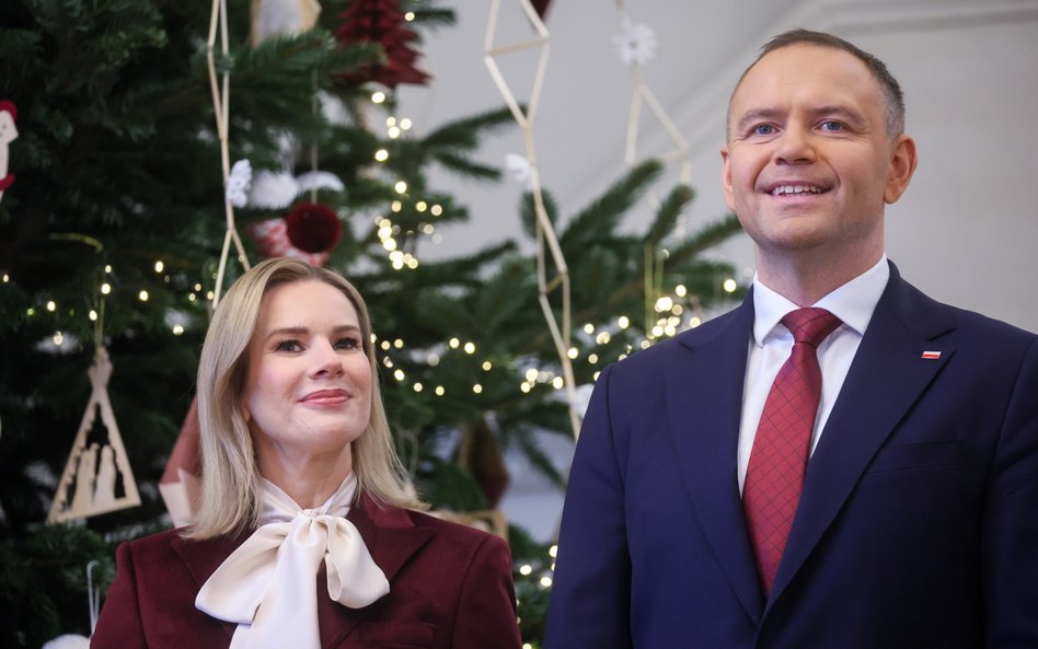 Prezydent RP Karol Nawrocki i pierwsza dama Marta Nawrocka