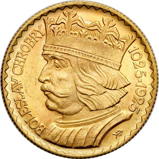 Na lokatę kupowana jest złota moneta z 1925 roku z Bolesławem Chrobrym.