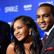 Córka Whitney Houston Bobbi Kristina Brown z Nickiem Gordonem w "Tri Star Pictures" na premierze "Sp