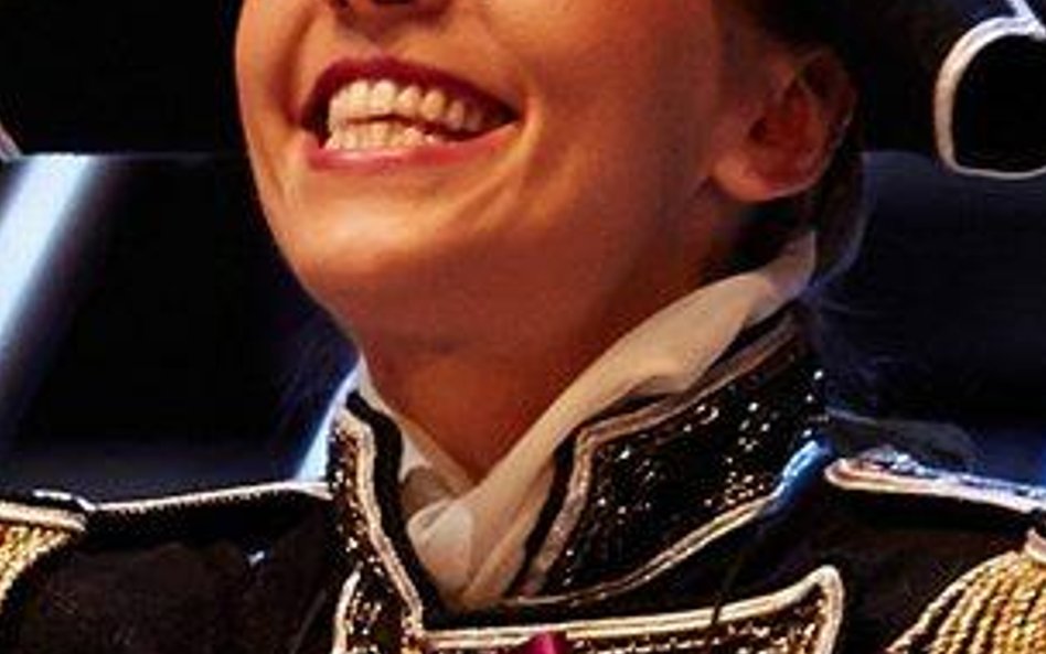 Magdalena Wilczyńska-Gos jako kapitan Orlovsky