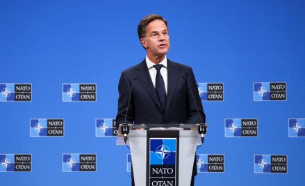 Sekretarz generalny NATO Mark Rutte