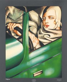 Od 30 tys. zł licytowana będzie sławna grafika Tamary Łempickiej.