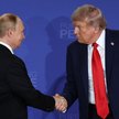 Władimir Putin i Donald Trump tuż przed spotkaniem na Alasce