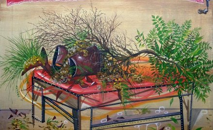 Jakub Julian Ziółkowski, Wielka bitwa pod stołem, 2006, kol. Zabludowicz, fot. dzięki uprzejmości Ga