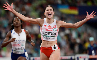 Pia Skrzyszowska w ostatnim dniu lekkoatletycznych mistrzostw Europy zdobyła w Monachium złoto w bie