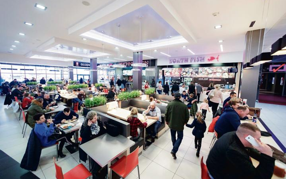 Outlet Park w Szczecinie – strefa food court