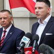 Marian Banaś szuka wsparcia u polityków, m.in. Sławomira Mentzena i Konfederacji