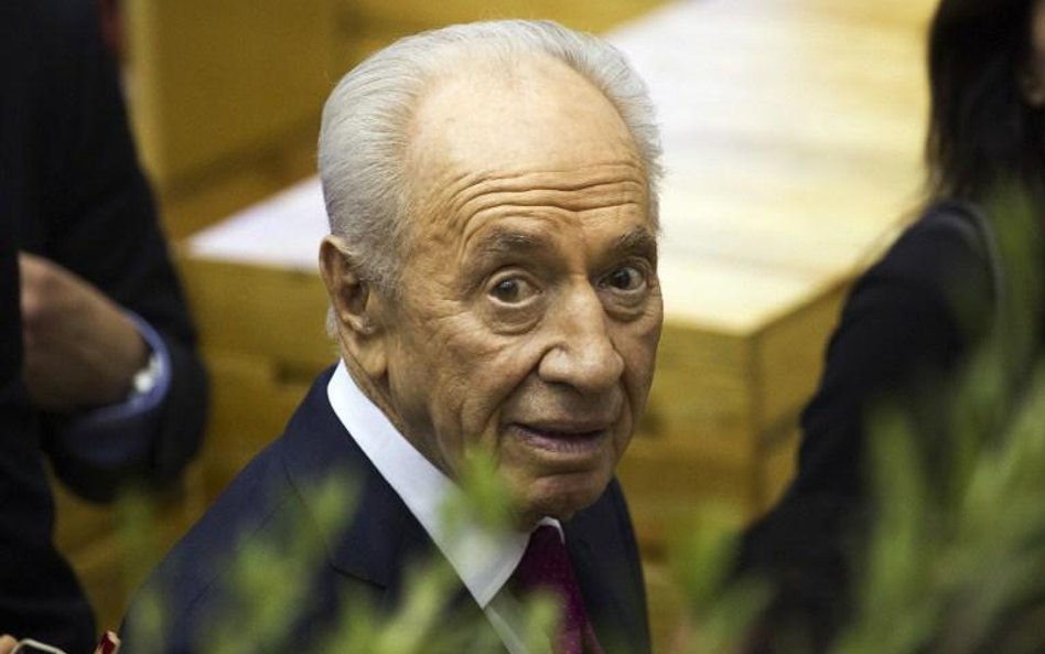 Prezydent Izraela Shimon Peres