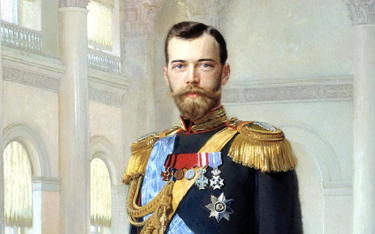"Mikołaj II Romanow" pędzla Earnesta Lipgarta