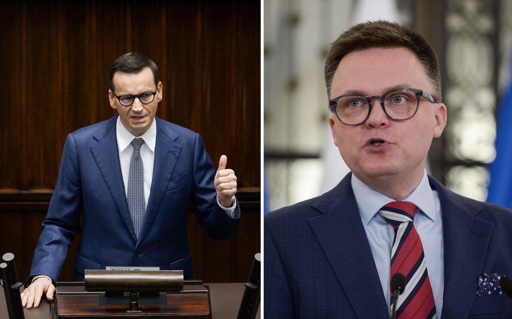 Sejm: Szymon Hołownia Kontra Mateusz Morawiecki. Poszło O Projekty PiS ...